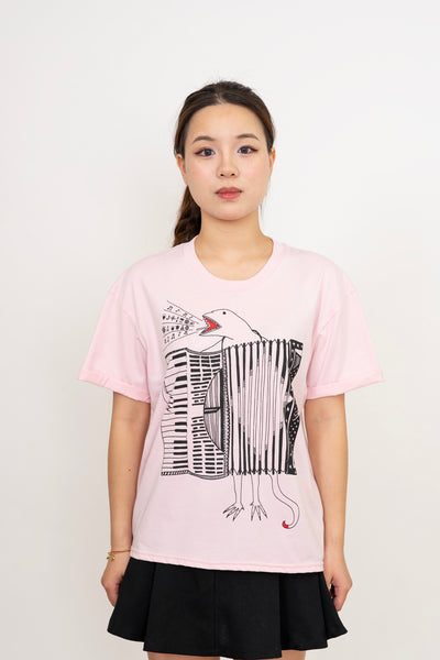 The Accordion of Unexpected Fortunes Women's Monarch Tee