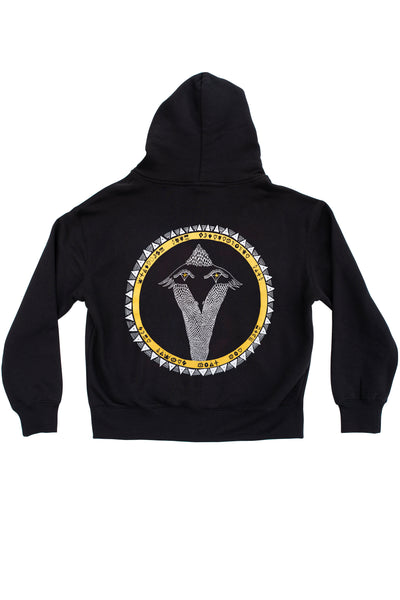 Snakebird Gold Pikeletcycle Gang Zip Up Women's Hoody