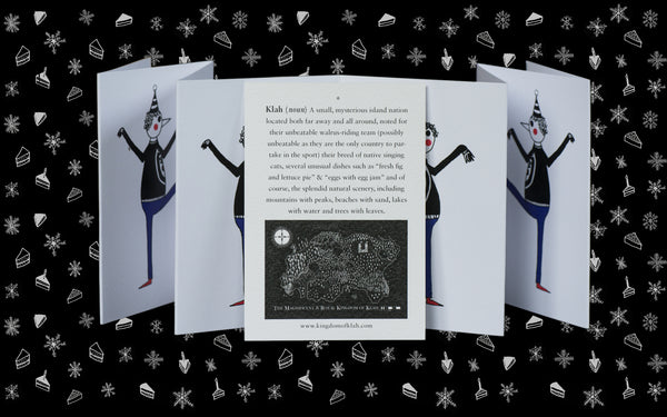 Jangjilly Jive Fold Out Christmas Card